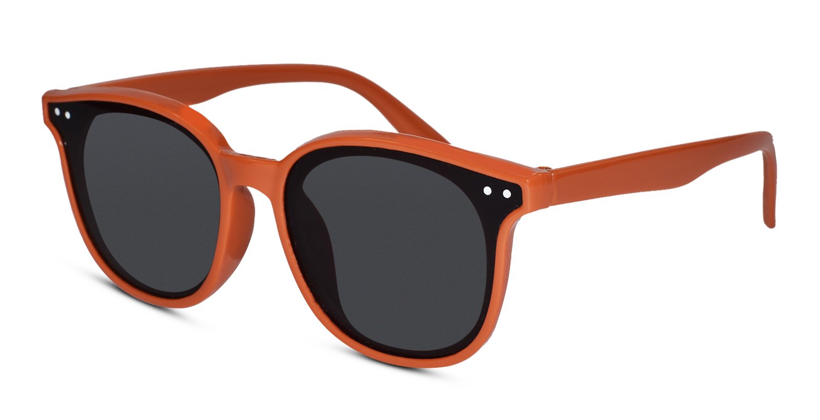 Buy NuVew UV Protected Unisex Wayfarer Sunglasses - (Orange Lens | Clear  Frame | Medium Size) Online at Best Prices in India - JioMart.