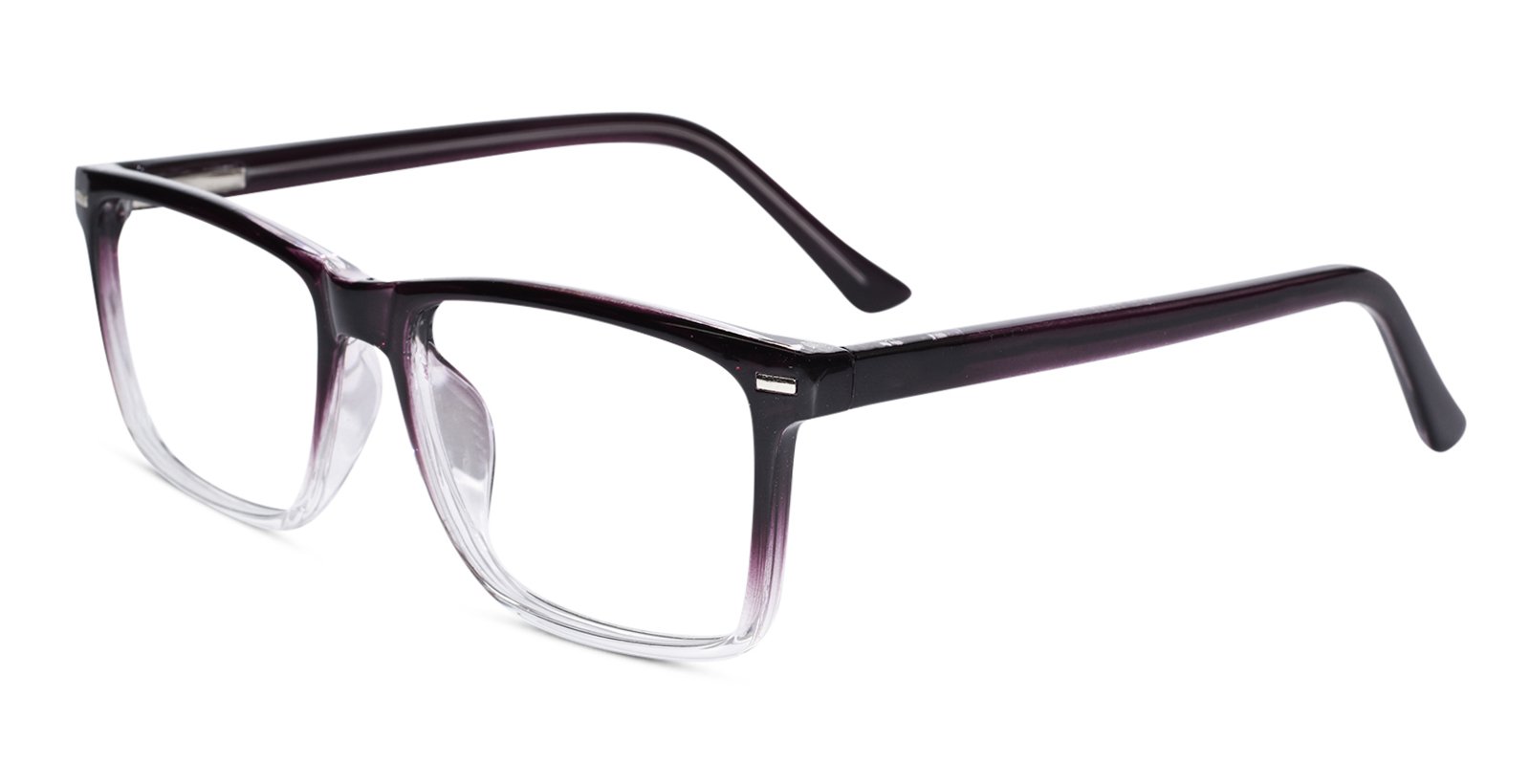 Brown Rectangular Eyeglasses for Men & Women