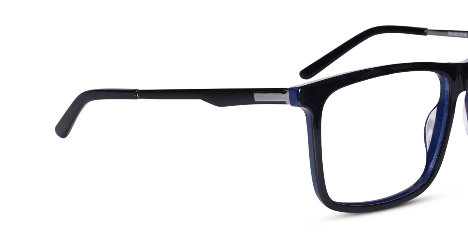 Rectangular Black Eyeglasses For Men & Women