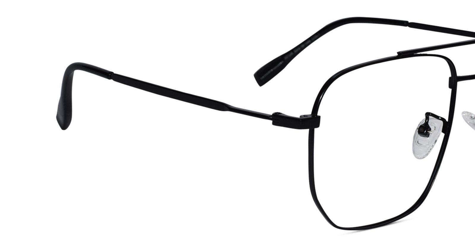 Rectangular Black Eyeglasses For Men