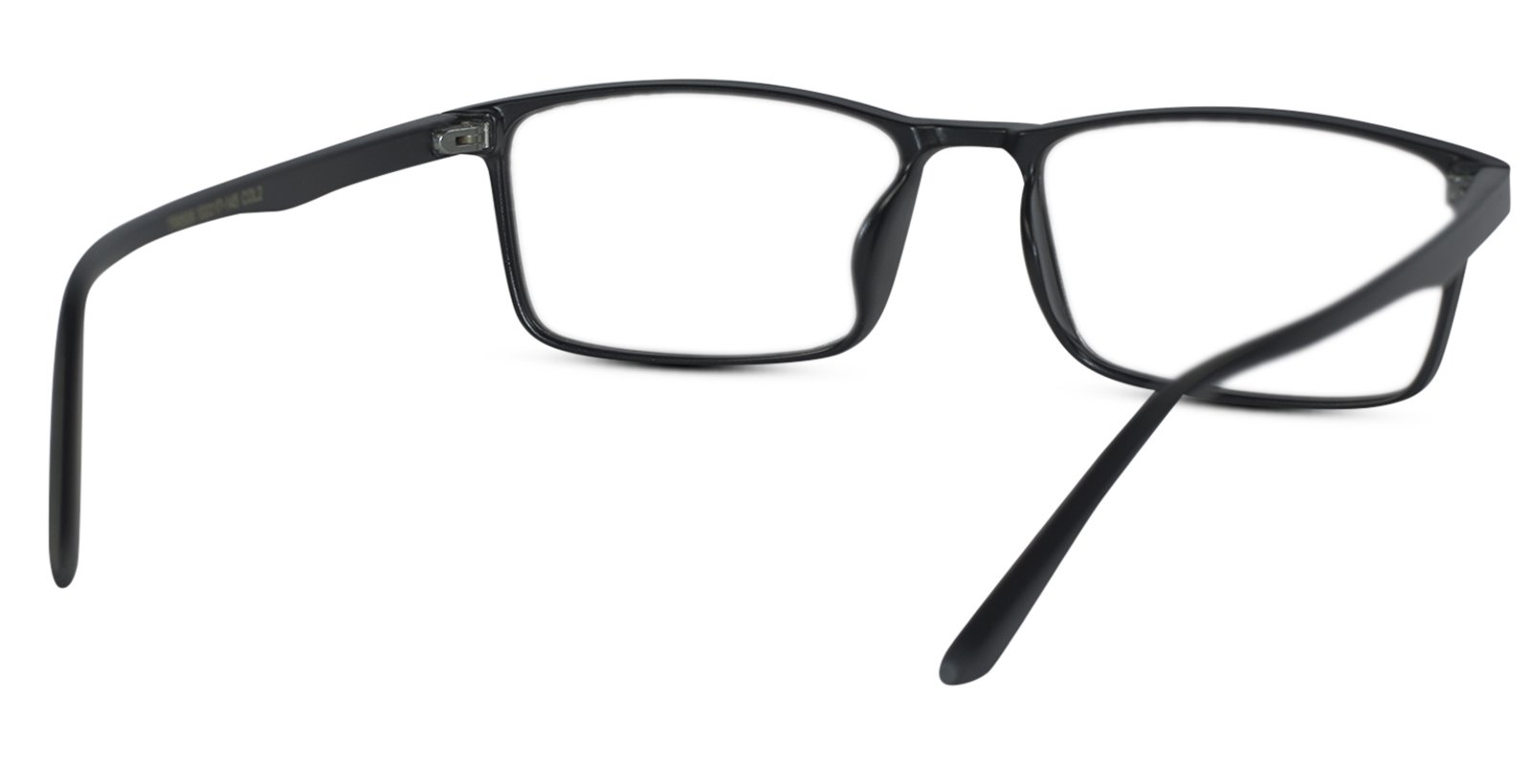 Matt Black Full Rim Rectangle Eyeglass