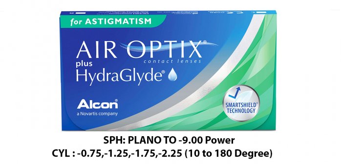 AIR OPTIX Hydraglide for Astigmatism | 6 Lens Pack