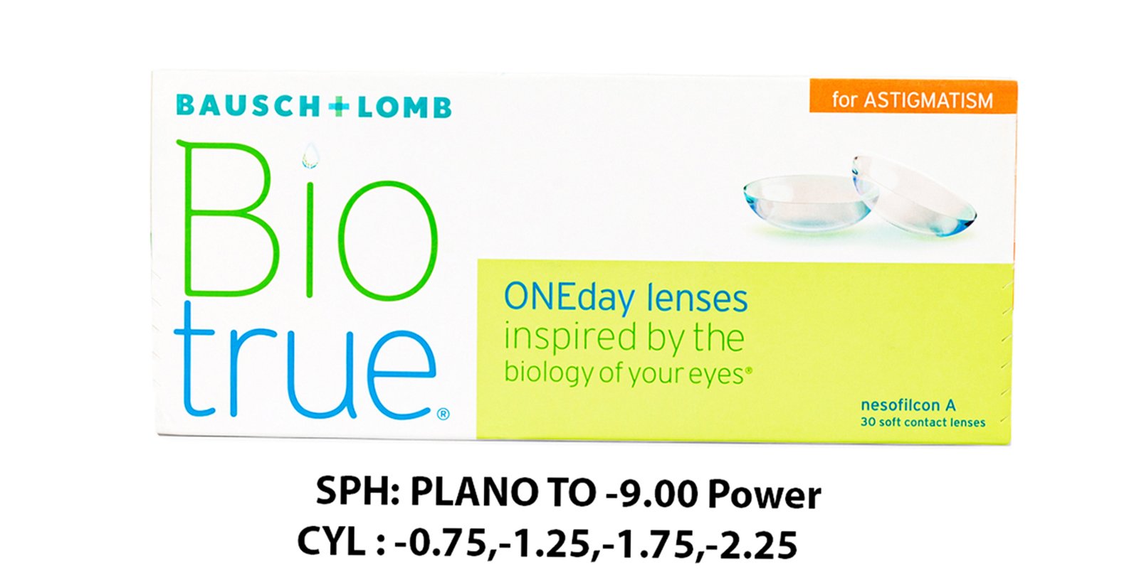 BioTrue ONE day for Astigmatism | 30 Lens Pack