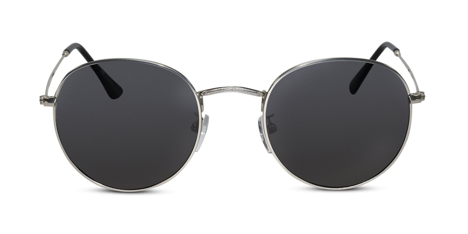 Vintage silver round sunglasses