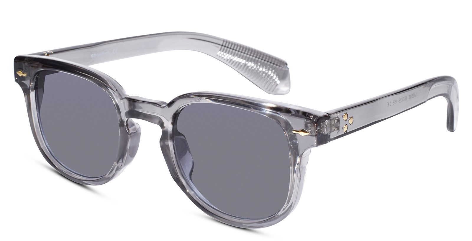 Grey Bold rectangular sunglasses