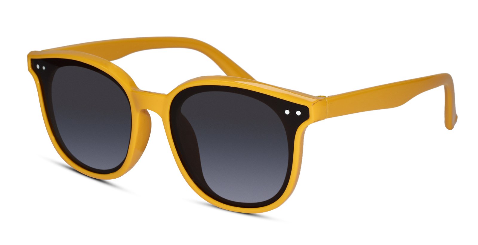 Retro Wayfarer Yellow kids sunglasses