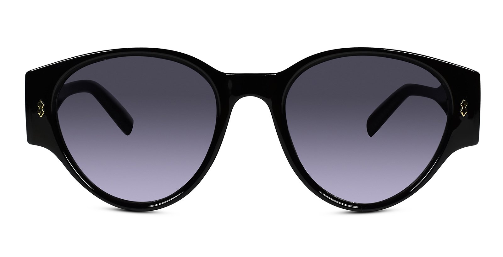 Black Full Rim Cateye Eyeglasses UV Protected