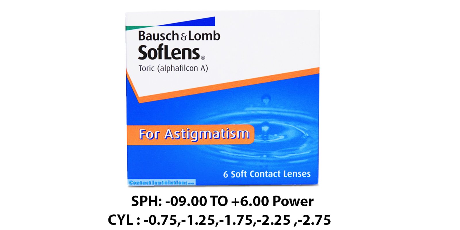 Soflens Toric | 6 Lens Pack