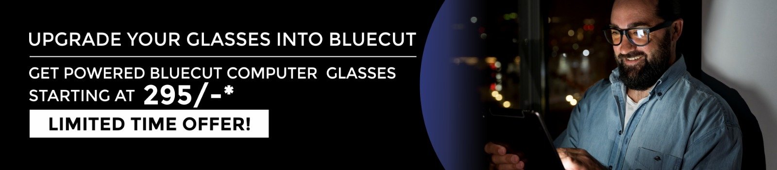 blue cut offer banner