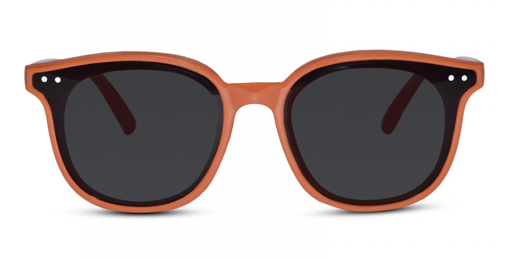 Retro  wayfarer Orange kids sunglasses