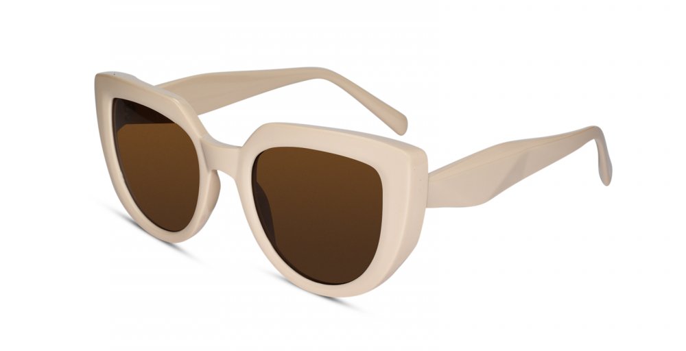 Stylish Cat Eye White Sunglasses for women
