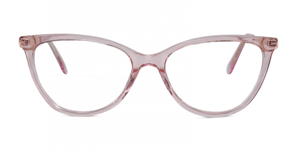 Cat Eye Pink Eyeglasses For Women