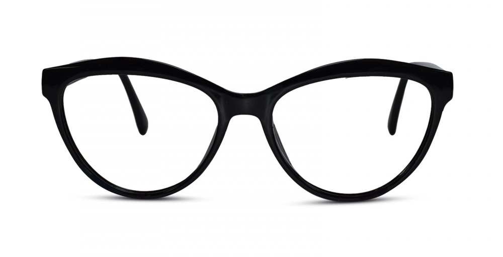 Black Cat Eye Eyeglasses For Women