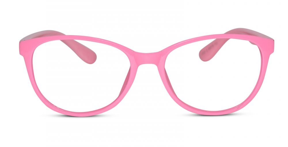 Cateye shape Pink Color Eyeglasses for Kids