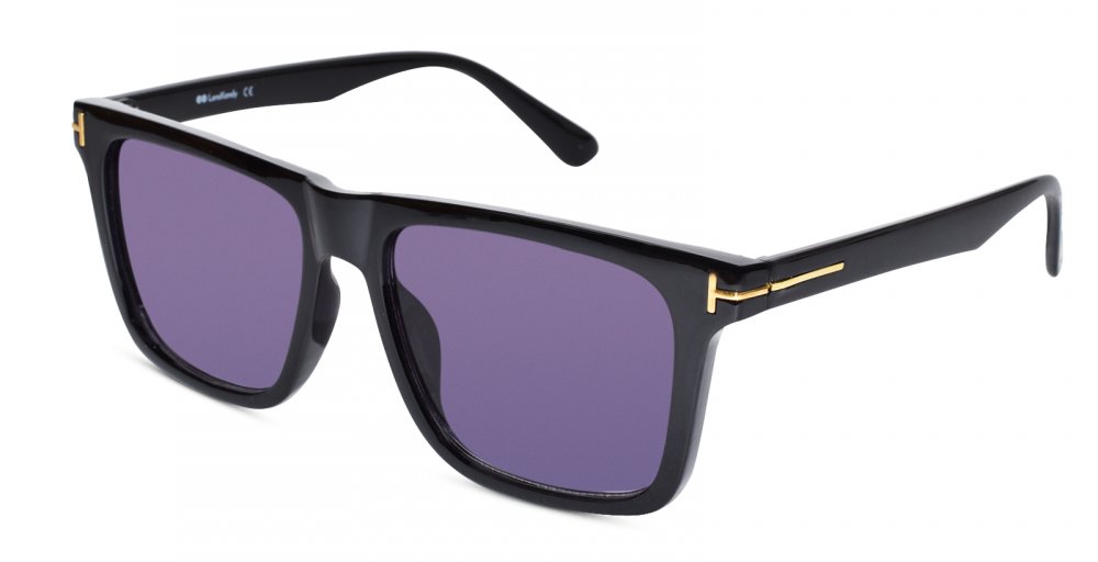 Stylish Rectangular Black Sunglasses