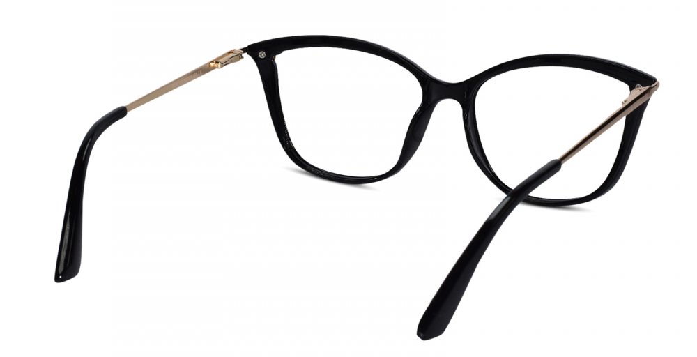 Designer Chic Black Cat eye eyeglasses