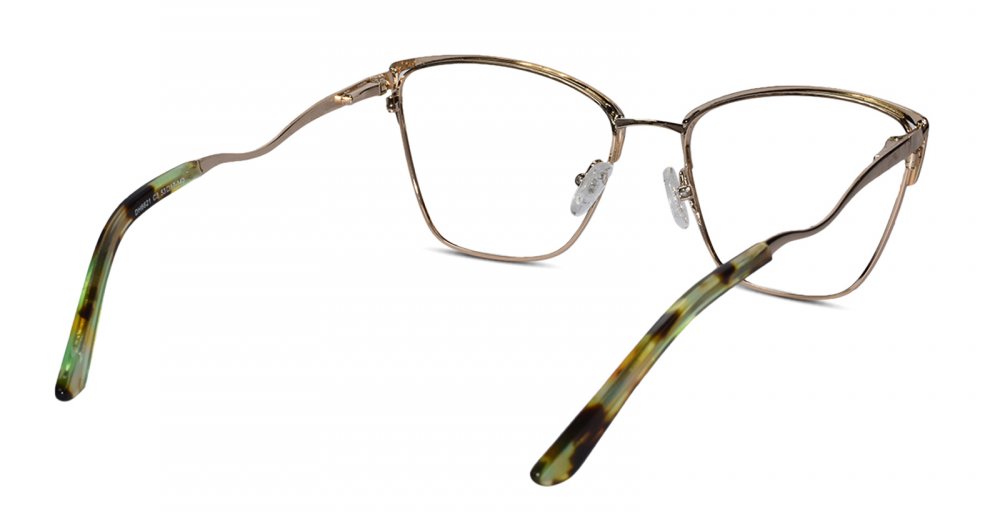 Designer Green Cat eye Eyeglasses for Women