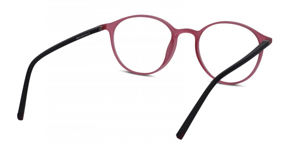 Round Purple Eyeglasses for Women