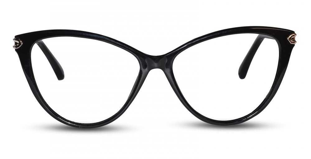 Black Full Rim Cateye Eyeglasses