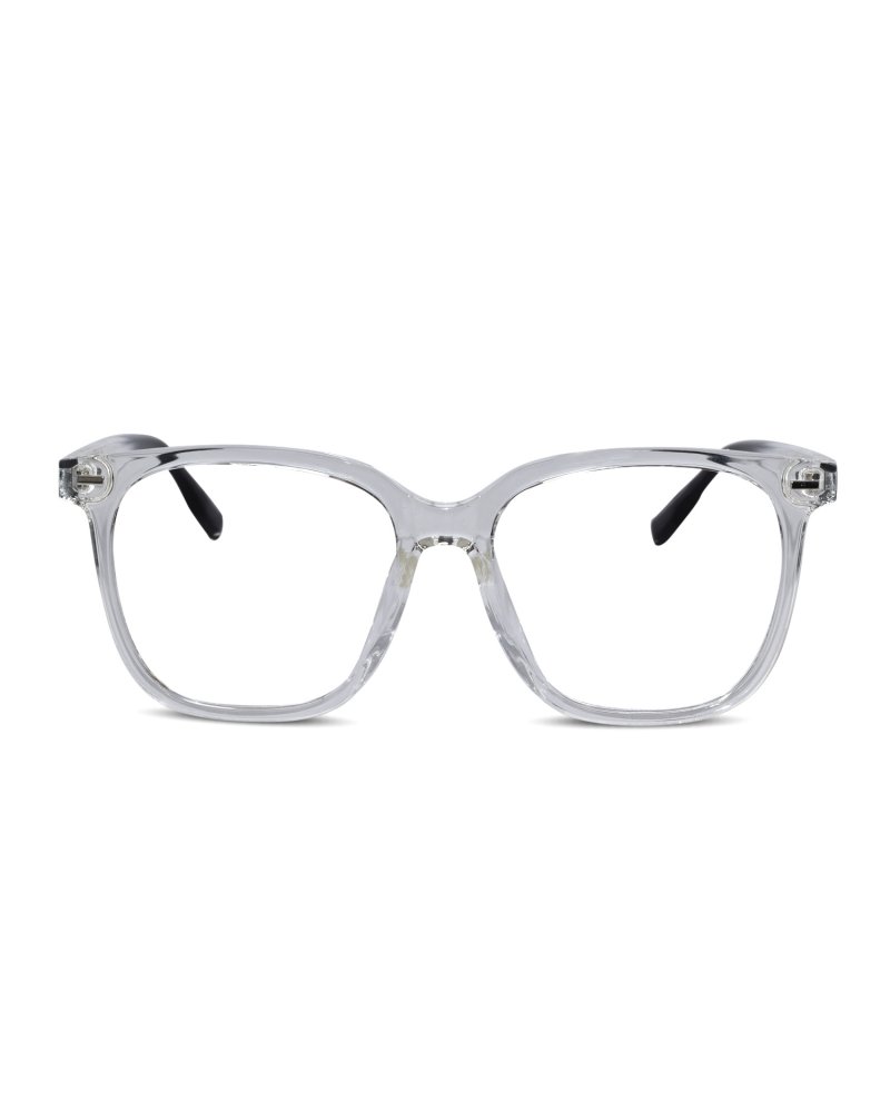 Transparent Full rim Wayfarer Eyeglasses for Men