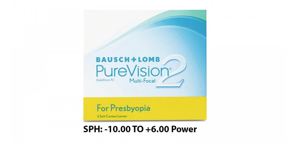 Pure Vision 2 for Presbyopia | 6 Lens Pack